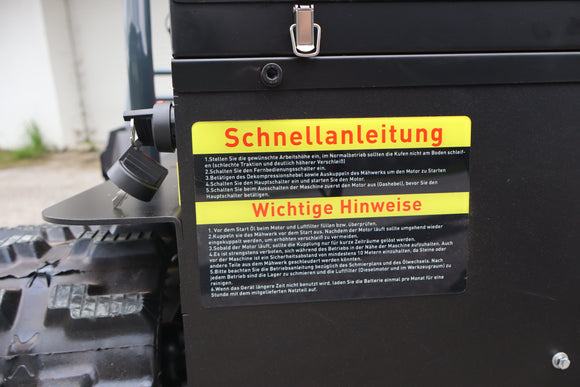 Hochgrasmäher und Schlegelmulcher RCM120  - Vorbestellung für das Frühjahr 2026