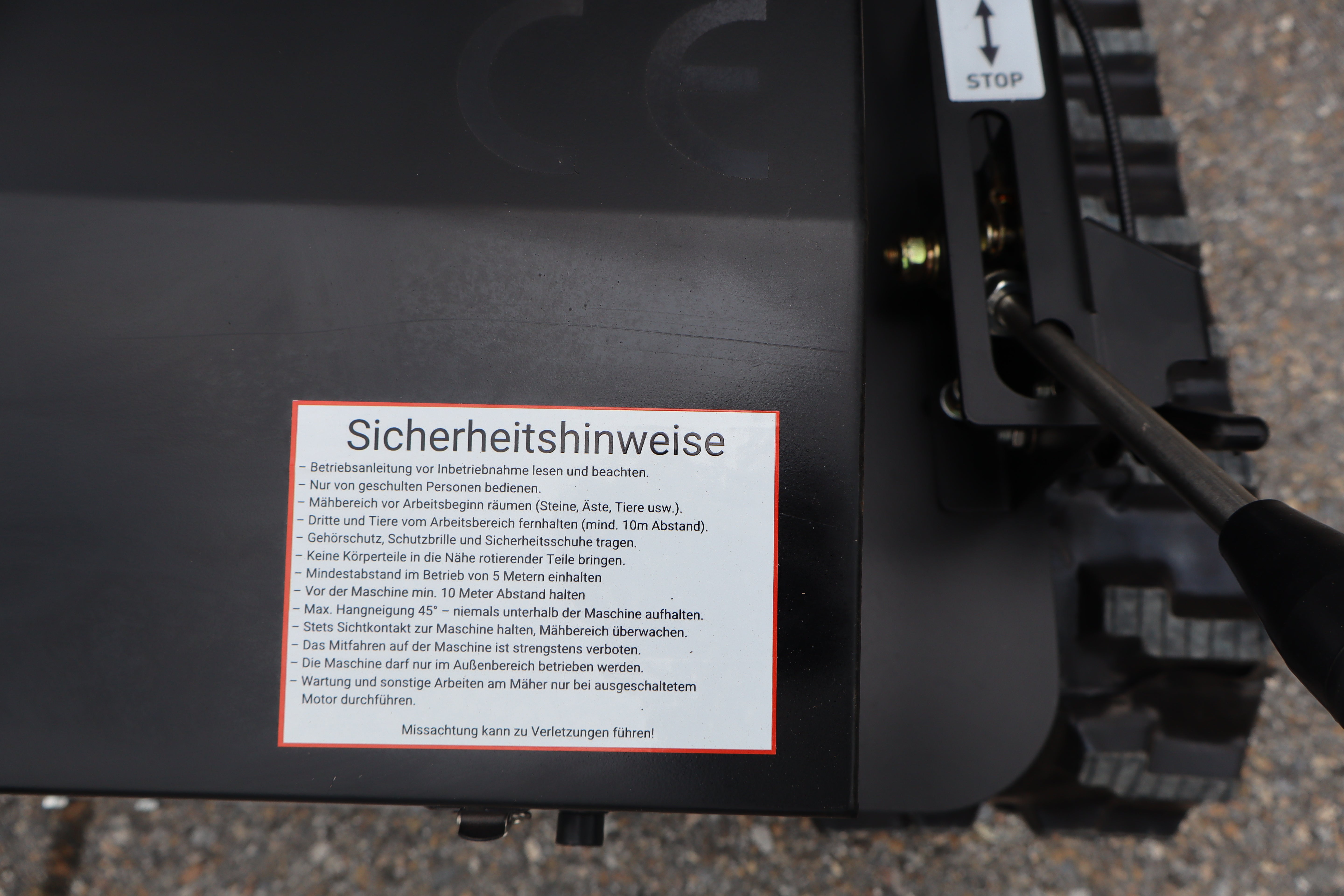 Hochgrasmäher und Schlegelmulcher RCM80 - Auf Anfrage
