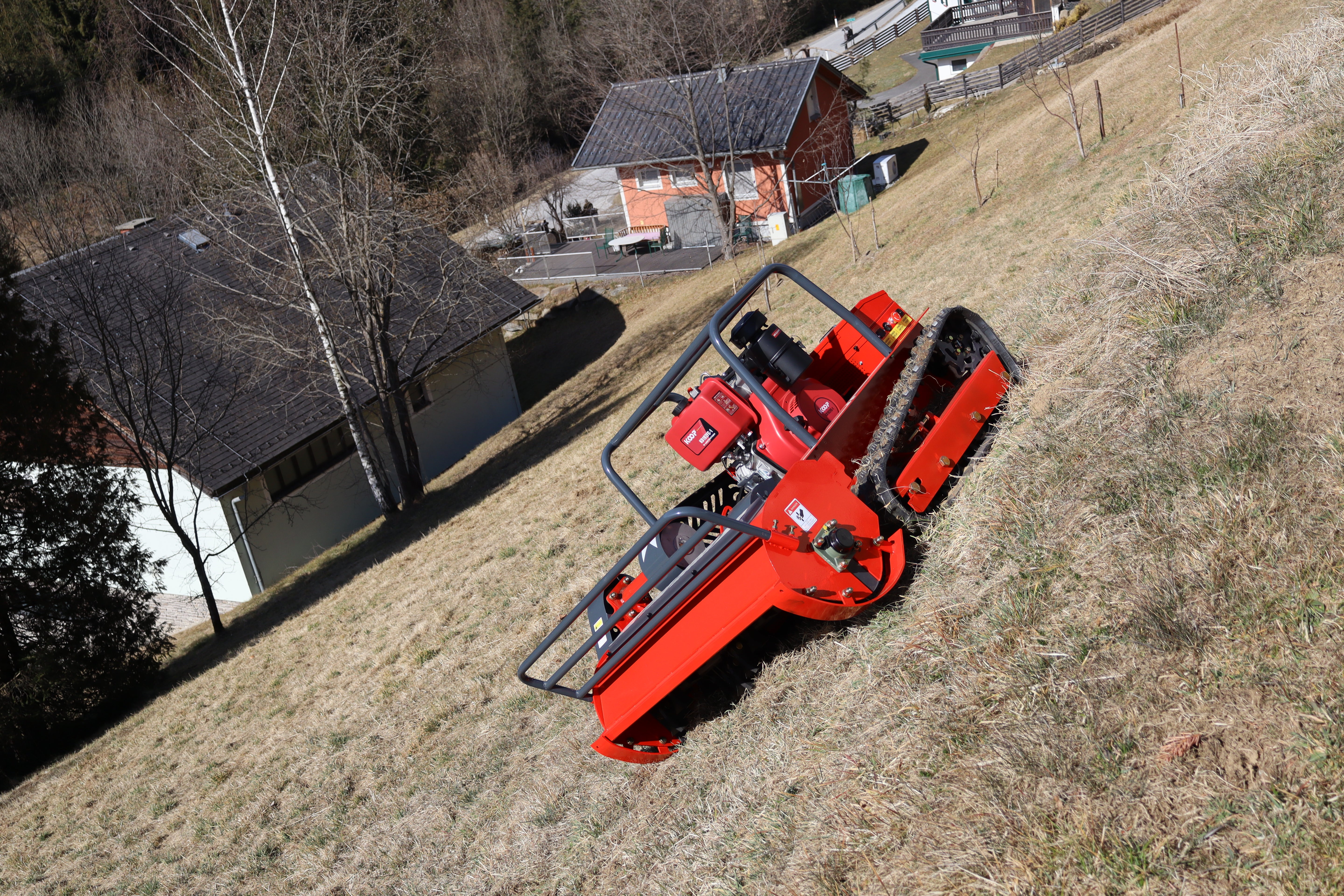 Hochgrasmäher und Schlegelmulcher RCM120